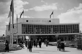 The Concert Hall in Bellahouston Park as part of the Empire Exhibition. 