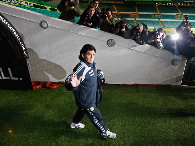 Diego Maradona Celtic Park  