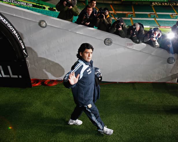 Diego Maradona Celtic Park  