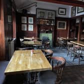 The interior of the Auldhouse Arms in East Kilbride, now up for sale