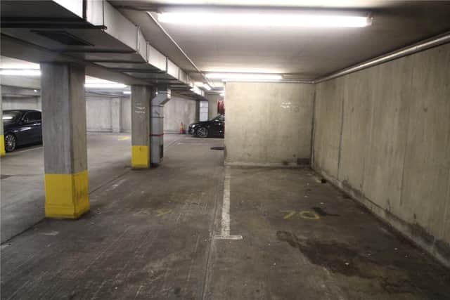 You could be the proud owner of a G1 parking space - at this Albion Street parking space inside a multi-story car park.