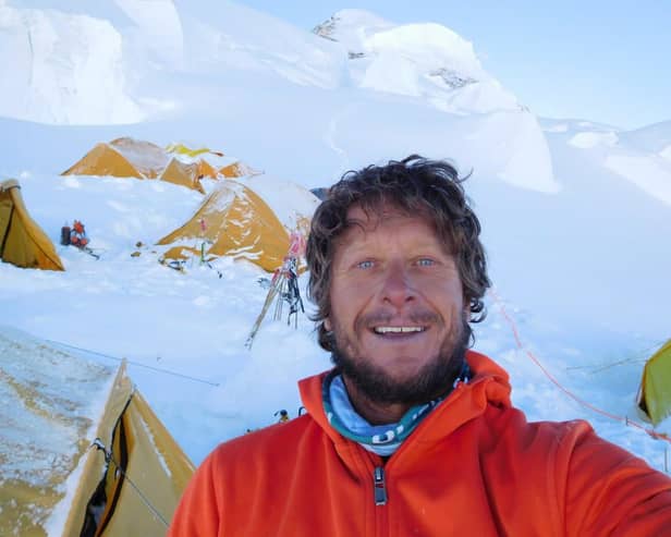 Noel Hanna, who conquered Mount Everest numerous times has died in Nepal after returning from the Mount Annapurna summit point.  Picture by Mourne Mountain Adventures Facebook