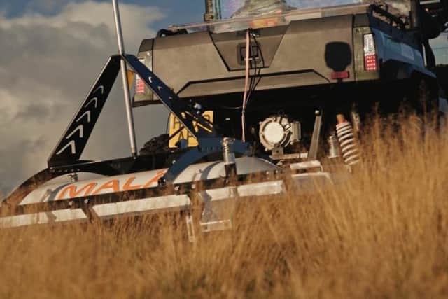 MALA ground penetrating radar (photo: Time Team)