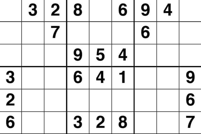 Sudoku puzzle