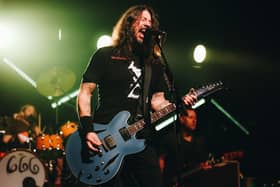 Dave Grohl of Foo Fighters performs onstage at the after party for the Los Angeles premiere of "Studio 666" at the Fonda Theatre on February 16, 2022 in Hollywood, California. (Photo by Rich Fury/Getty Images)