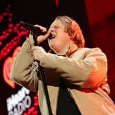 Lewis Capaldi performs onstage. Picture: Rich Polk/Getty Images for iHeartRadio