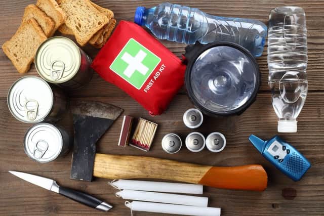 Have emergency kit handy in preparation for a storm (photo: adobe.com)