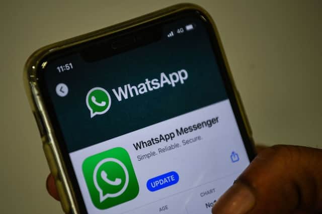 WhatsApp has started trialling a new cover photos feature (Photo: Getty Images)