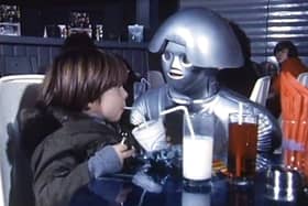 The Buck Rogers Burger Station was well-known in Glasgow for its sci-fi interiors and robot dancers