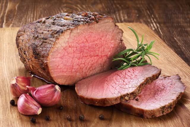 Roast beef would be missed if someone turned vegetarian (photo: Shutterstock)