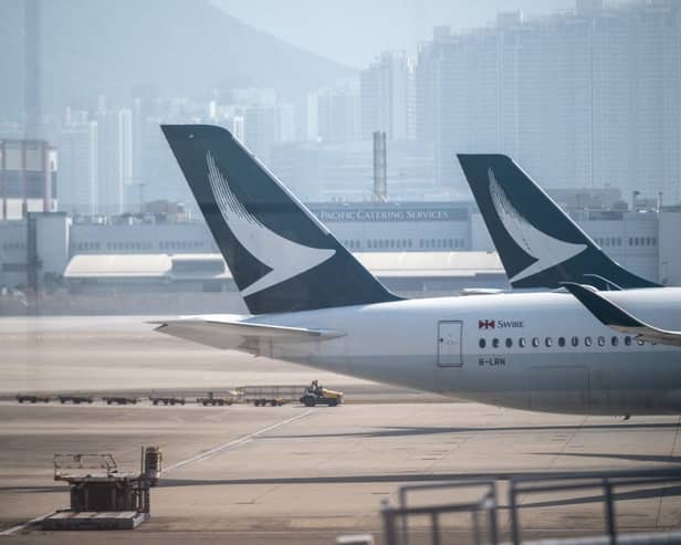 Cathay Pacific are taking part in the free tickets to Hong Kong campaign 