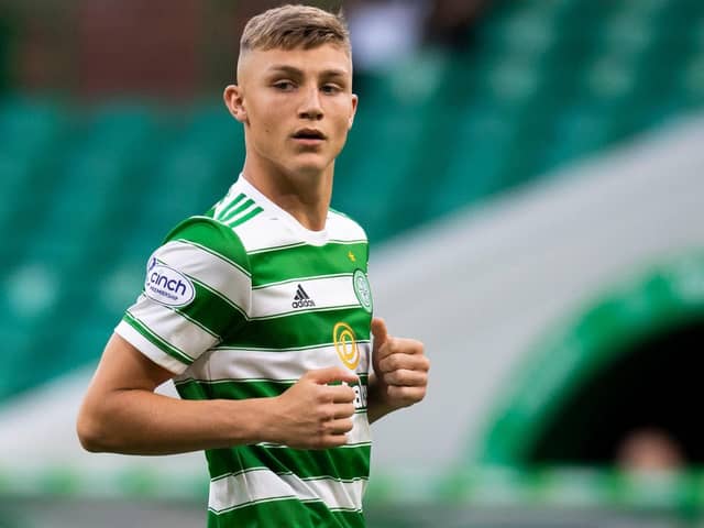 The defender is a prospect at Parkhead