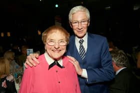 Sally Field pictured with the late Paul OGrady 