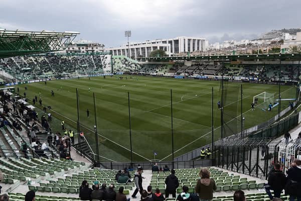 A view of Panathinaikos' Apostolos Nikolaidis stadium 
