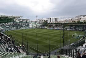 A view of Panathinaikos' Apostolos Nikolaidis stadium 