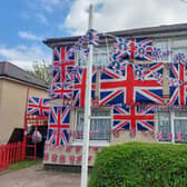 Royal fan decorates house with more than 100 Union Jack flags