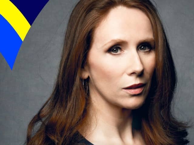 Catherine Tate will be the person to deliver the results of the UK’s National Jury live from Liverpool during the Grand Final