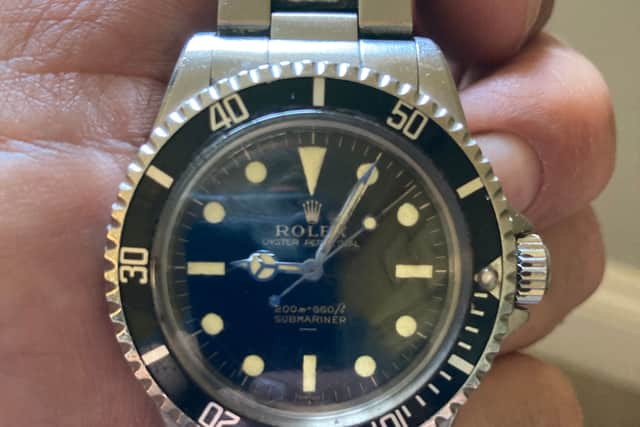 Historic 1963 Rolex Submariner watch set to be auctioned on Friday May 12