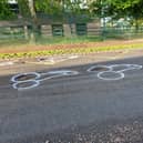 Locals appear to have lost patience waiting for the holey highway in East Sussex to be repaired - and the resulting crude phallus drawings have attracted interest online. 