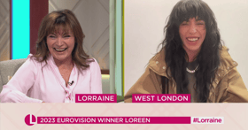 Eurovision winner Loreen appeared on ITV’s Lorraine on 16 May