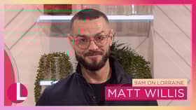 Matt Willis appeared on Lorraine on May 17