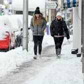 Following mild weather over the New Year weekend, temperatures are set to plummet (Photo: Jeff J Mitchell/Getty Images)