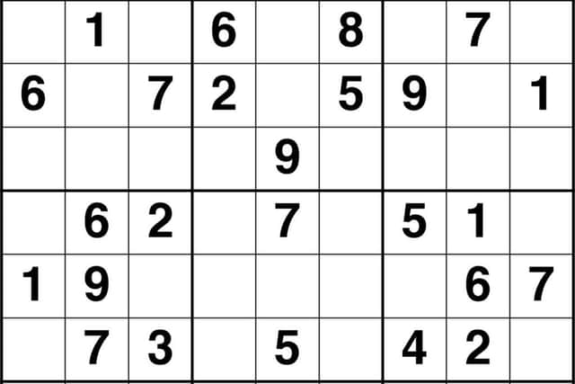 Sudoku (photo: Clarity Media Ltd)