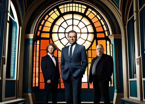 A new album cover for the Scottish band 'Simple Minds' similar to their album cover for their LP 'Once Upon A Time'