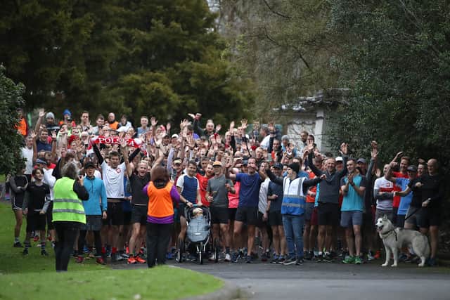 Hundreds of thousands of people walk, run and jog parkrun in the UK every week (Image: Getty Images)