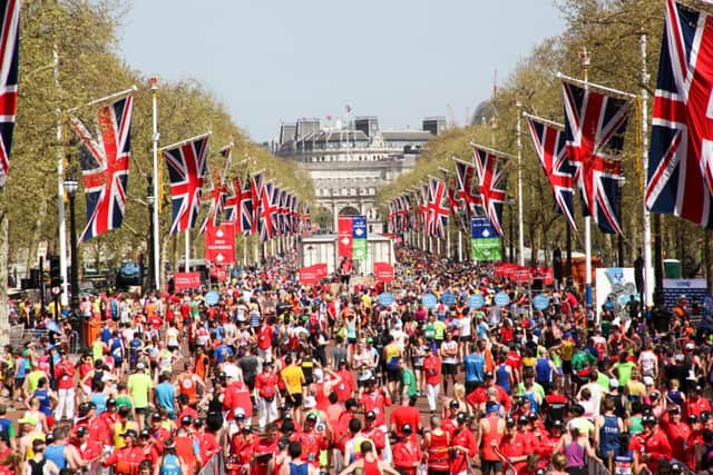 London Marathon takes place on October 3, 2021. (photo: Alex Cavendish/NurPhoto via Getty Images)