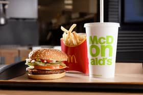 McDonald’s has at last launched its very first plant-based burger, with those who don’t eat meat eagerly awaiting its addition to the fast-food chain’s menu (Photo: McDonald's/PA)