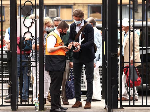 Vaccine passports are expected to be introduced at large venues with big crowds (Photo: Getty Images)