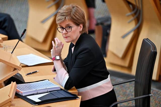 Nicola Sturgeon update: what did FM say in announcement - and will Scotland move to level 0 on 19th July? (Photo by Jeff J Mitchell - WPA Pool/Getty Images)
