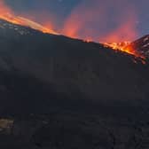  Holidaymakers travelling to Sicily have been warned of delays after nearby Mount Etna volcano erupted on Sunday. (Photo by Salvatore Allegra/Anadolu Agency via Getty Images)