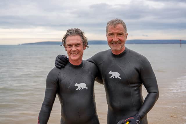 Graeme Souness with Isla’s dad, Andy