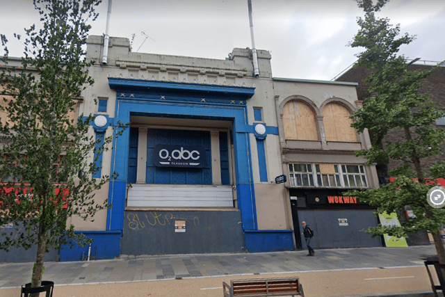 The O2 ABC on Sauchiehall Street has been empty for a number of years.  