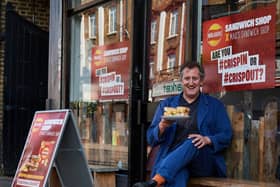 A piece and crisps -  a fine British delicacy - will soon be avaliable to buy from a sandwich shop in Glasgow