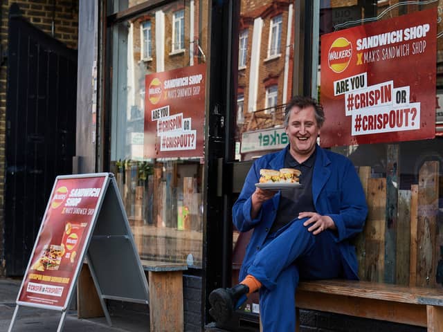 A piece and crisps -  a fine British delicacy - will soon be avaliable to buy from a sandwich shop in Glasgow