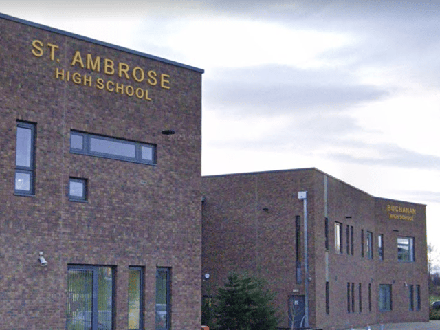 49% of students leave with 5 or more Highers.	St Ambrose is ranked #67 in Scotland and #3 in North Lanarkshire.