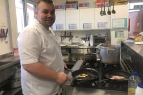 Sean Mathieson, Chef at Rosepark Care Home who is nominated for a national catering award for his cooking for residents!