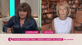 Lorraine Kelly and Jennie Bond on Lorraine