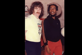 Bob Marley meeting Dixie Deans while he played for Adelaide City