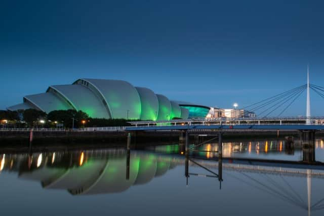 The view from the Caledonian Railway Bridge (the main bridge into Glasgow Central) of the River Clyde is stunning no matter the time of day. Whether it’s morning, afternoon, or evening, the light bouncing from the Clyde and shimmering through the squinty bridge is enough to make any Glaswegian feel at home.