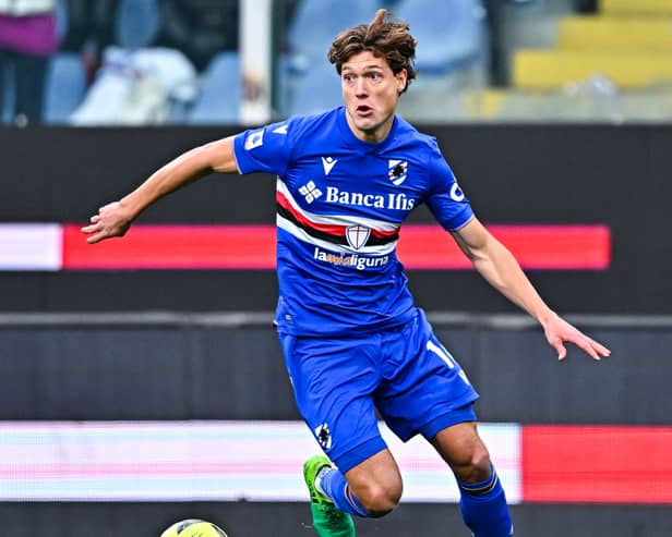 Sam Lammers of Atalanta