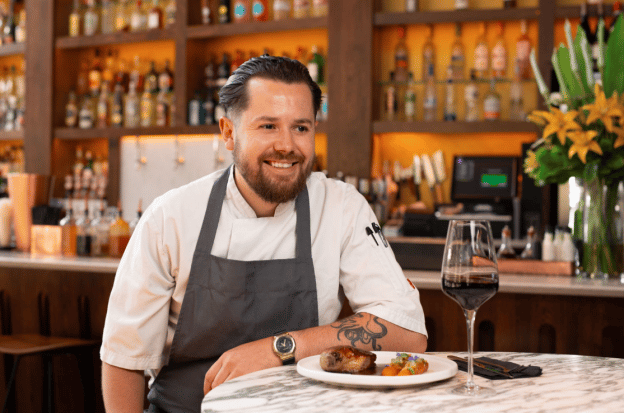 New chef of Mamasan Bar and Brasserie, Finn Steele-Perkins, has been appointed head chef of the restaurant - and is bringing a brand new menu with him