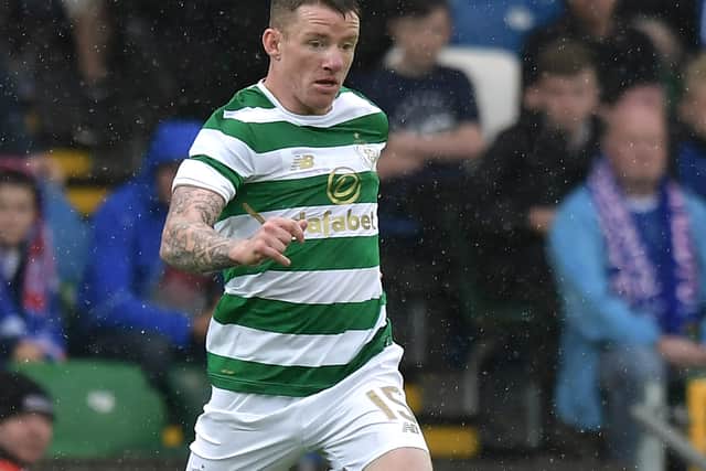 Jonny Hayes featured for Celtic
