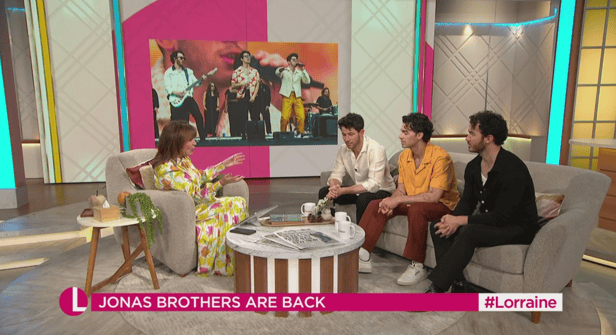 The Jonas Brothers on Lorraine