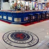 The interior of the Bristol Bar - which is facing liquidation