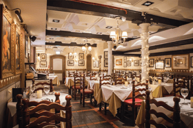 La Lanterna are Glasgow's oldest family-run Italian restaurant having first opened their doors in the city in 1970. Nothing quite beats their pollo milanese, but make sure to leave room for dessert. 35 Hope St, Glasgow G2 6AE.