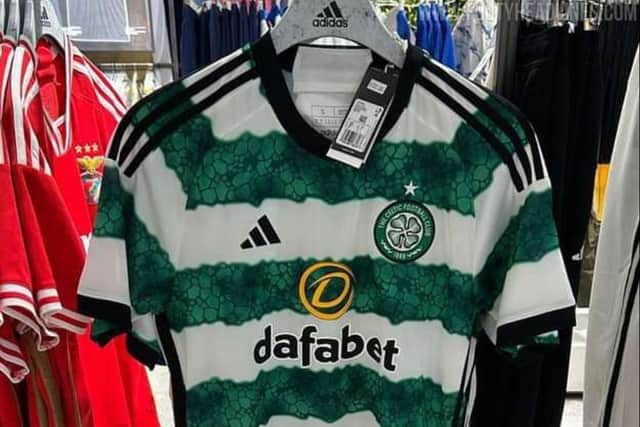 An image of Celtic’s new 2023/24 home kit was leaked online last week